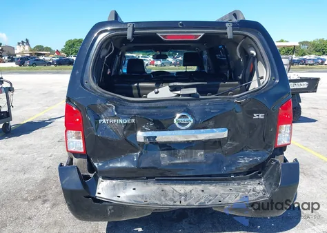 2008 Nissan Pathfinder Se V8 из США, поврежденный, VIN 5N1BR18A78C615426